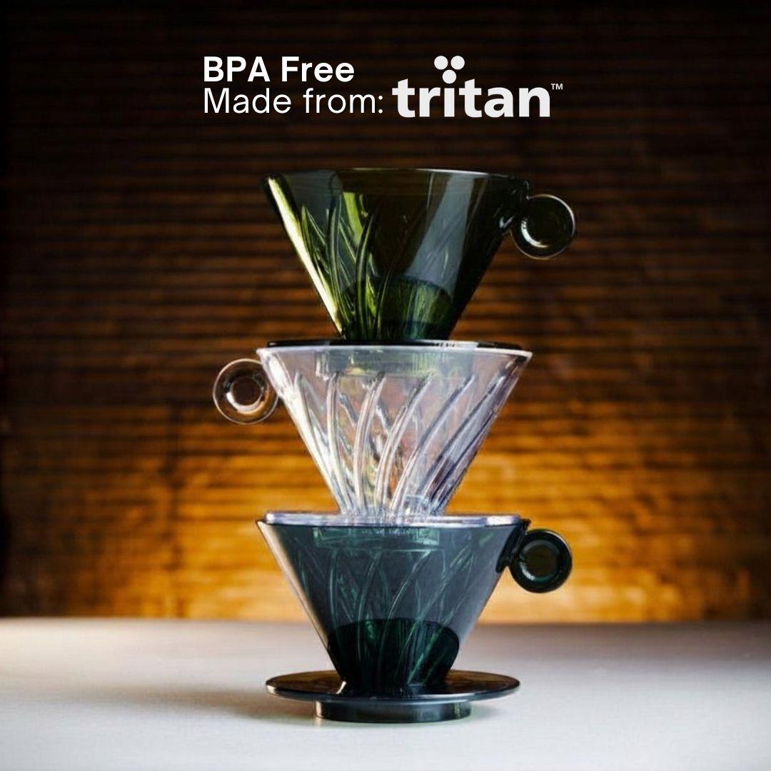 Tough Hurricane Tritan V60 Coffee Dripper